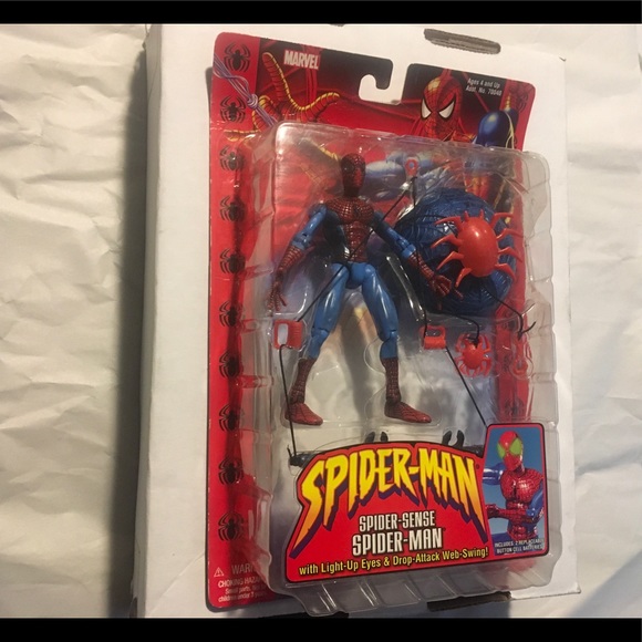 NEW Toybiz Spider Sense Spiderman Action Figure - Picture 8 of 9